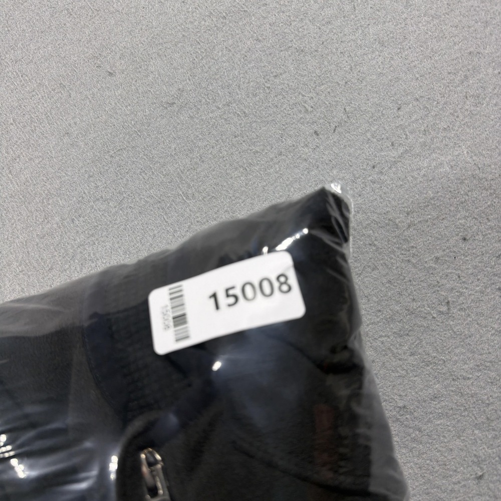 North Face Jacket Womens Medium Black WindWall Fleece Hooded Full Zip Outdoor - Picture 9 of 9
